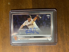 2022 Topps Chrome Kervin Castro Auto RC San Francisco Giants