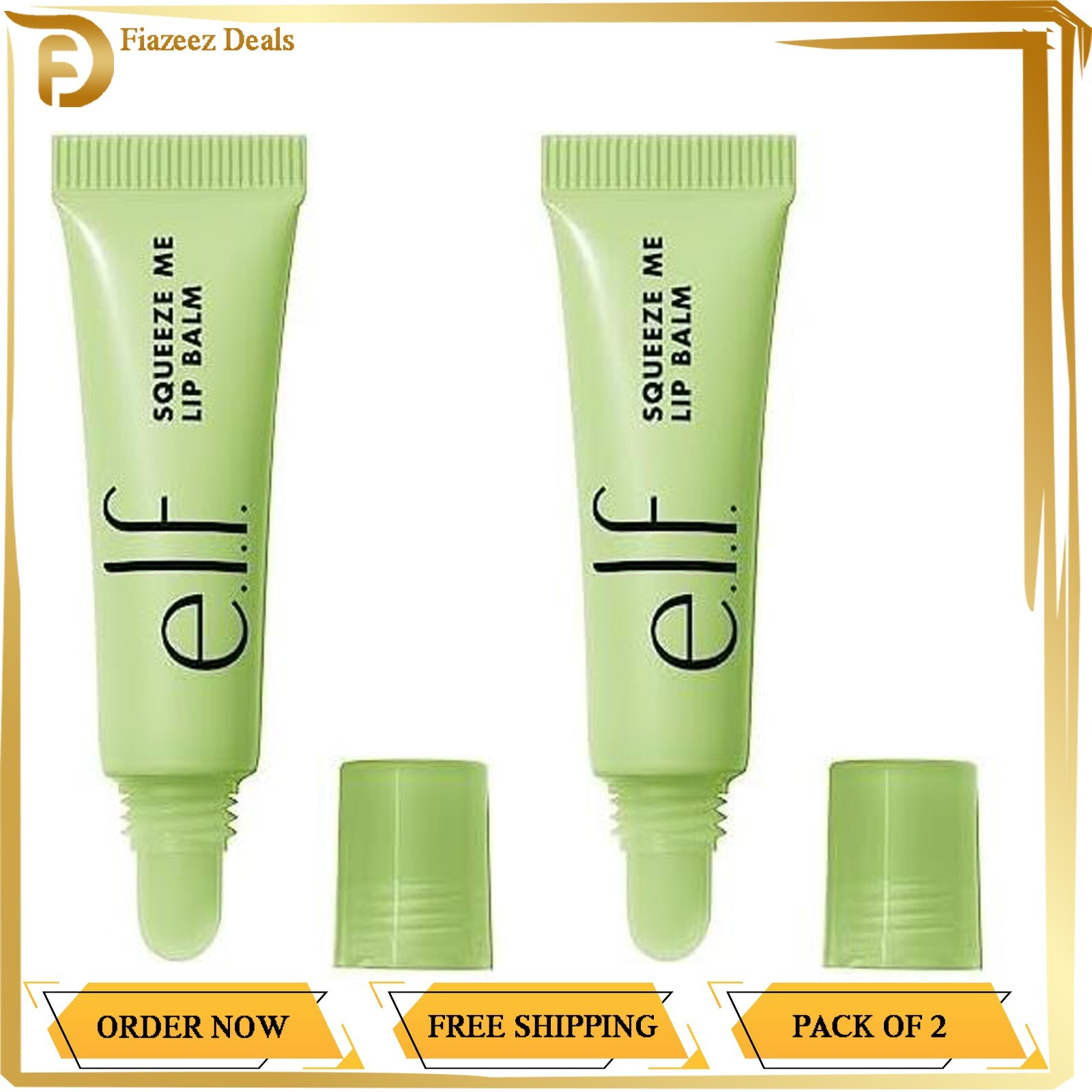 e.l.f. Squeeze Me Moisturizing Lip Balm Tint in Honeydew - 2 Pack
