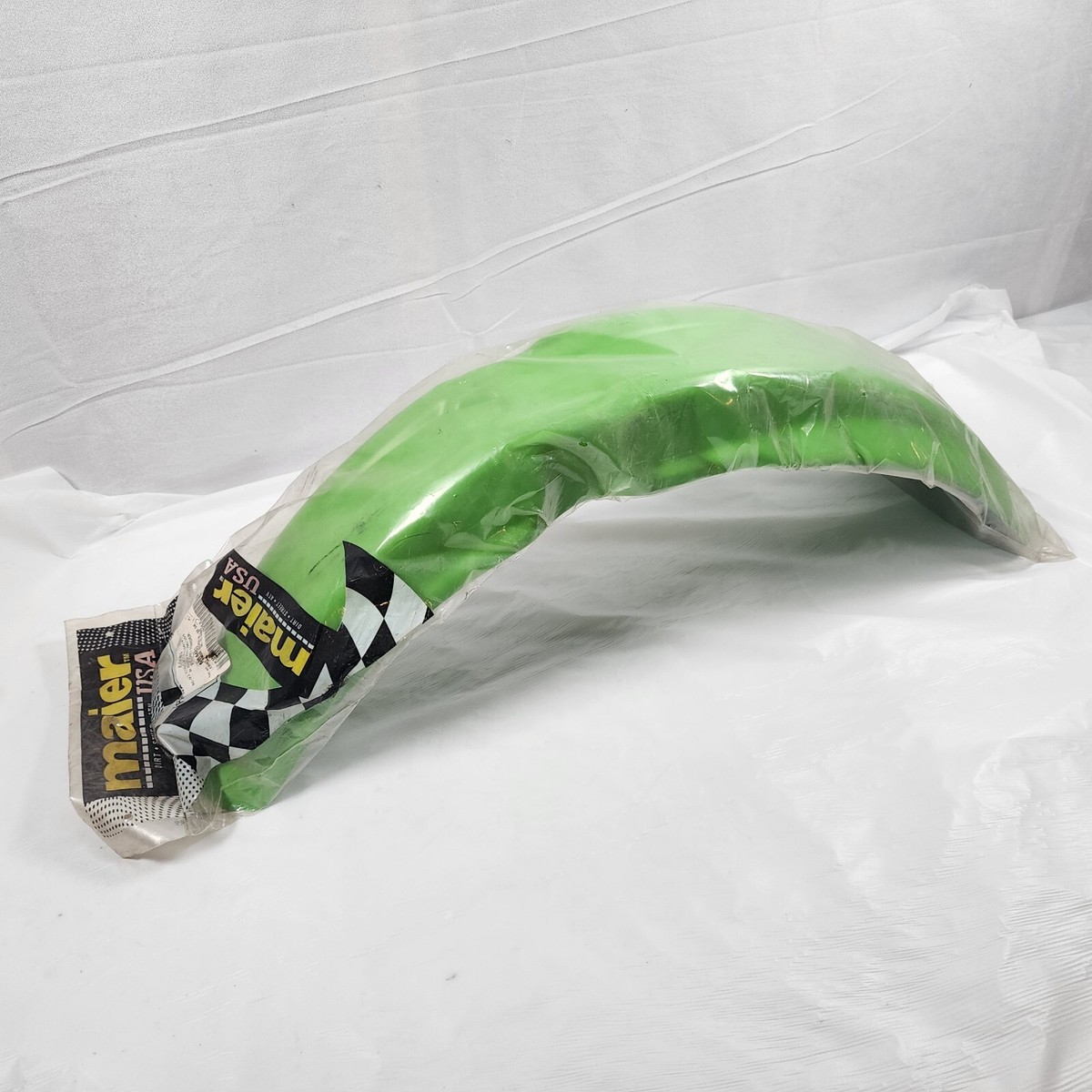 NOS Kawasaki Front Fender Maier KDX K 200 125 500 KLR Green 14483