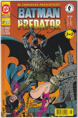   DC CROSSOVER #28 Batman/Predator, Dino/DC/Dark Horse 1998 COMICHEFT TOP Z1