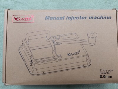 Portable Hand Operated Cigarette Rolling Camouflage Manual Injector Machine  8mm