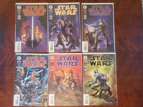 DARK HORSE STAR WARS #1, 2, 3, 4, 5, 6 LOT "PRELUDE TO REBELLION"