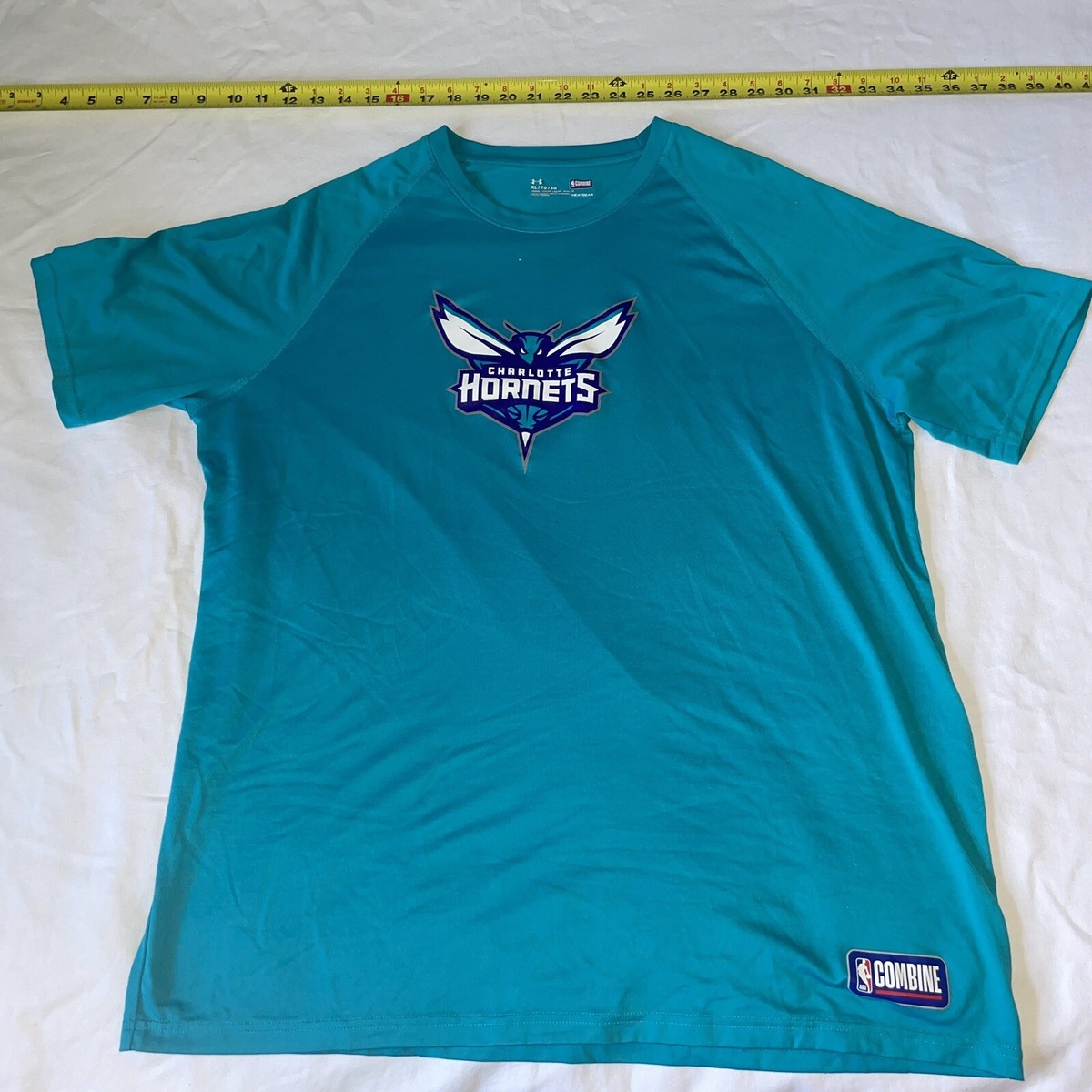Charlotte Hornets Size XL Heatgear Loose Combine NBA Basketball