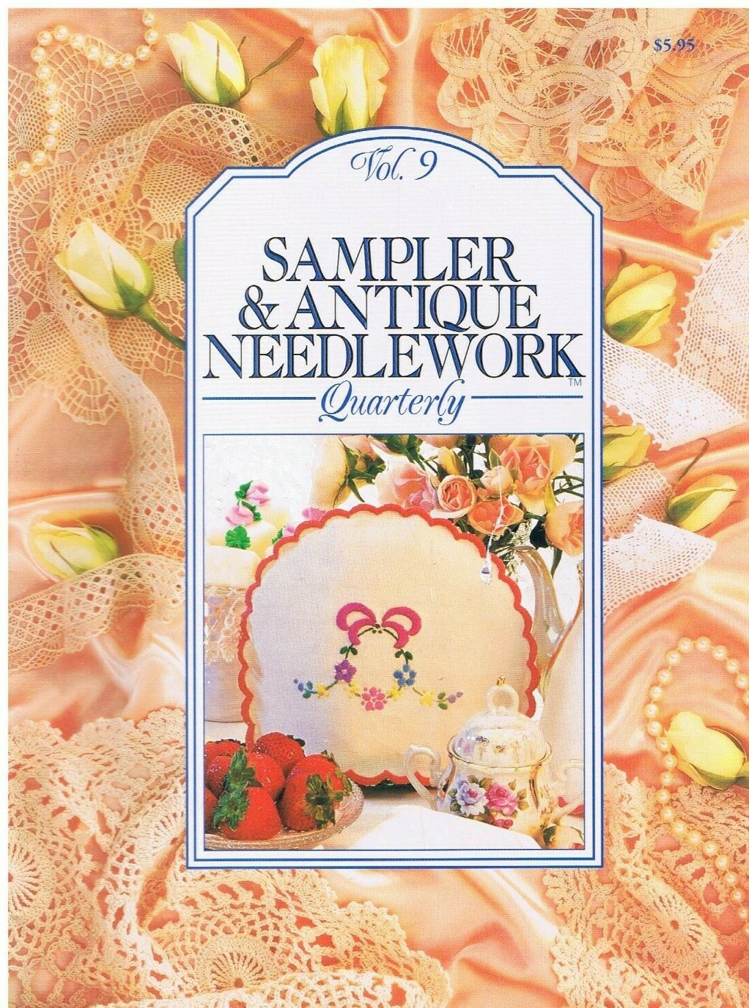 SAMPLER & ANTIQUE NEEDLEWORK QUARTERLY VOL 9 eBay