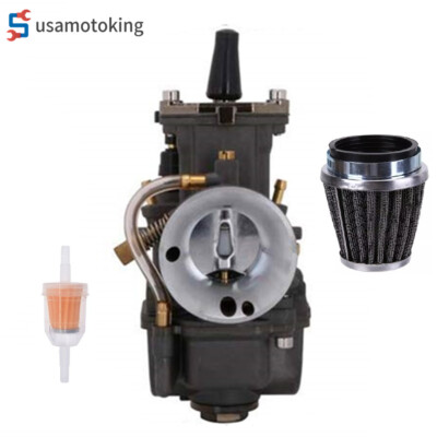 #ad #ad PWK 34mm Carburetor and Air Filter For Keihin Dellorto Koso con Power Jet $42.88