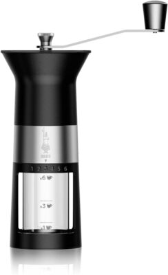 BIALETTI Premium Coffee Grinder Macina Cafe Coffee Mill Manual New