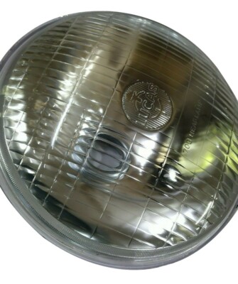 Lucas 7'' Inch Sealed Beam Headlamp H4 Conversion, With Pilot LHD Classic Cars