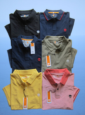 Timberland Polo Shirt´s Piquet M,L,XL,XXL,olive,schwarz,gelb,rot,blau