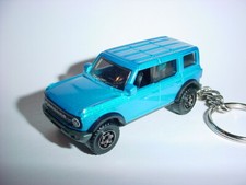 HOT 3D FORD BRONCO CUSTOM KEYCHAIN key keyring ornament BLING 1/64 Matchbox