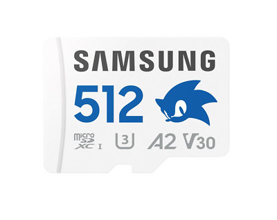 Samsung Memory Sonic PRO Plus MicroSD Card for Gaming Console, MB-MD512SA/LC1