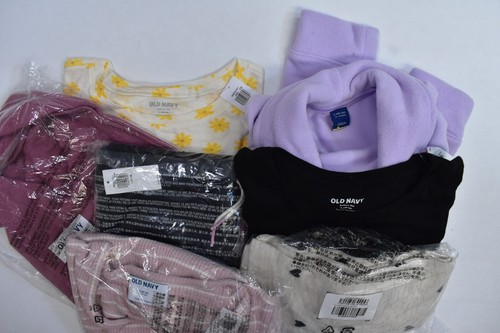 Old Navy Bulk Lot Of 19 Girls Size Large 10/12 Mixed Seasons Tops Bottoms NWT - Picture 6 of 8