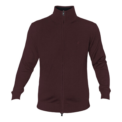 Pullover Herren Navigare Wollmischung Merino Full Zip Versch Farben Art.220316