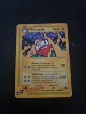 Pokémon Card Skyridge Base Set Electrode 36/144 WOTC 2002 Nintendo E-Series #1 on eBay