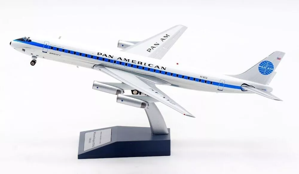 DC-8-62 PAN AM REG: N1803 WITH STAND - INFLIGHT 200 IF862PA0922P 1/200