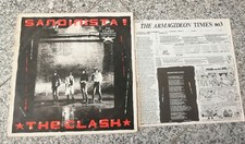 The Clash Sandinista 1980 Triple LP 1st UK Press w/ unique Sticker  Booklet