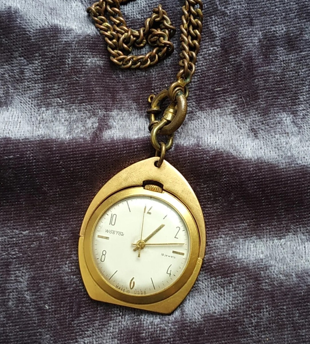 RARE Vintage Vostok Wostok 18 jewels woman watch USSR gold RARE Vintage Vostok Wostok 18 jewels woman watch USSR gold