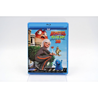 Monsters vs Aliens 3D Blu-ray DreamWorks Promo Samsung Not For Retail Movie