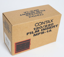 Contax 120 Vacuum Film Insert MFB-1A New