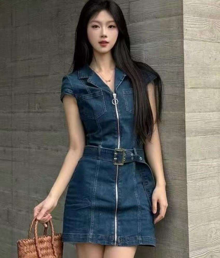 ladies red mini dress Sky Light Drawstring Bust Mini Dress Red