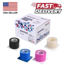 Barrier Film Tattoo Plastic Wrap w/ Dispenser Box 4" x 6" 1 Roll 1200 Sheet