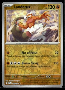 Landorus SV08: Surging Sparks 110/191 LP Pokemon TCG | Buy10 Get10 Free
