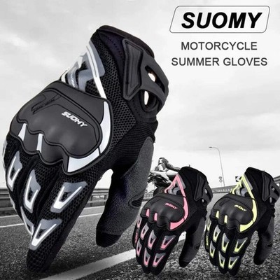 Suomy Sommer Motorrad Handschuhe Mesh Atmungsaktiv Touchscreen Moto Motocross Unise