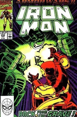 Iron Man (1968) # 259 (8.0-VF) Armor Wars II, Titanium Man 1990