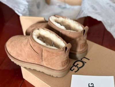 NEW Women's UGG Classic Ultra Mini Boots,Chestnut Color,US SIZE5 6 78XMAS GIFT%%