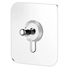 30 Pack Self Adhesive Wall Hooks Seamless Punch Free Nail Screw Stickers Hanging