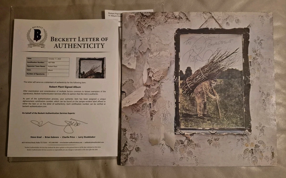 Preços baixos em Led Zeppelin assinado Indiana Discos De Rock e
