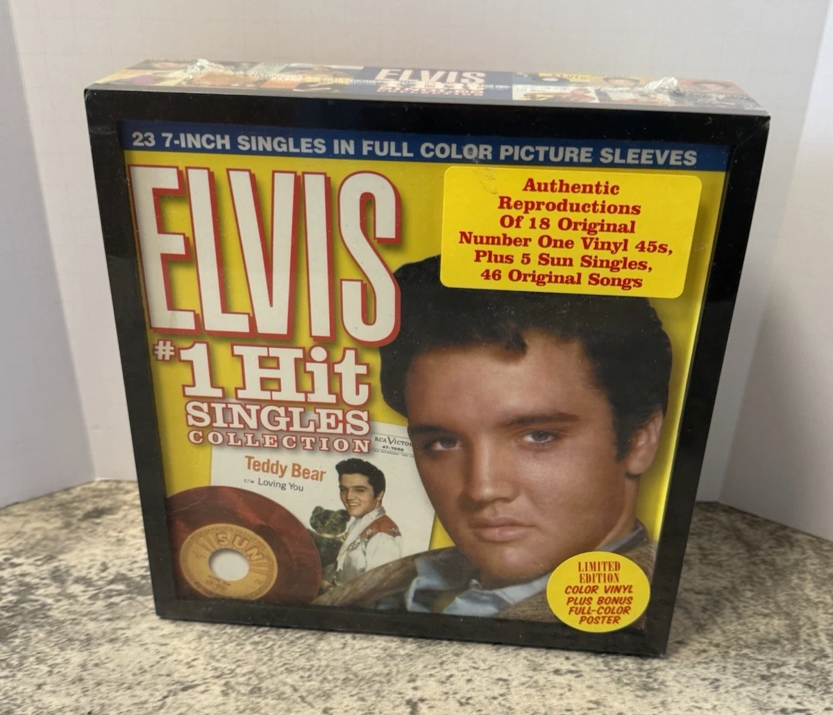 Elvis Presley Box Set 45 RPM Speed Vinyl Records for sale - eBay