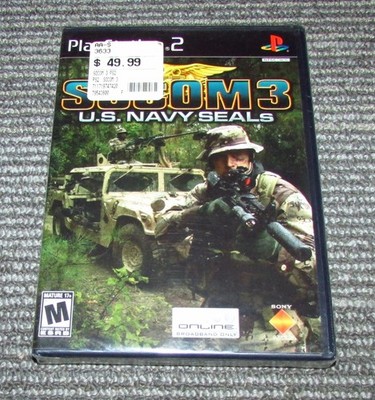 SOCOM 3: U.S. Navy SEALs (Sony PlayStation 2) Brand New / Fast Shipping