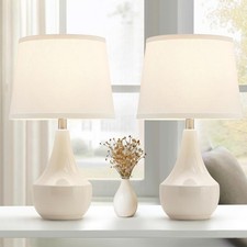 Table Lamp Set of 2 18.63  Ceramic Table Lamp Classic Beside Lamps Nightstand