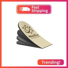 Heel Lift Inserts for Uneven Legs - for One Foot Welnove 4 Layers Adjustable O