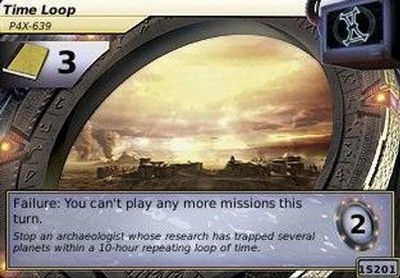 Time Loop, P4X-639 - SG Base Set - Stargate TCG
