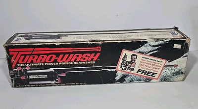 #ad #ad Turbo Wash Pressure Washer Vintage Turbo Tek NEW IN BOX NEVER USED $22.50