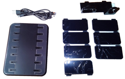 Charging Station for Multiple Devices 68W 6 Ports Charging Dock, Cables Included
