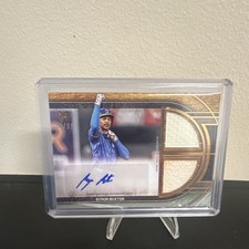 2025 Topps Museum Collection Byron Buxton Dual Relic Auto Twins SPDRA-BB /99