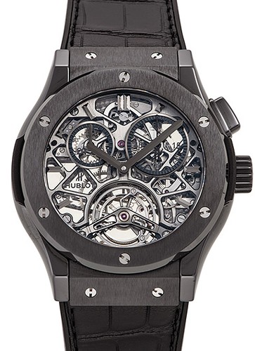 Hublot Classic Fusion Tourbillion 506.CM.0140.LR CE 45mm 2015 ...