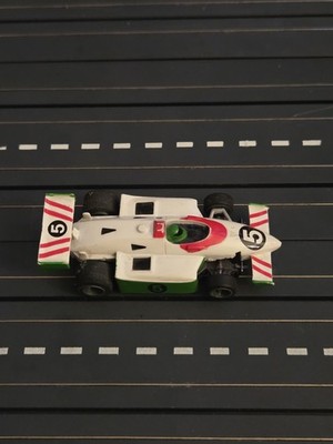 Life Like Racing Fast Trackers #5 Red/White/Green Indy Formula One HO Slot Car
