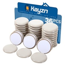 Self-Adhesive Furniture Sliders for Carpets, Furniture Moving Pads 36Pcs 