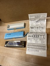 Vintage Hohner Harmonica, Blues Heaven Foundation In Box. Box 162