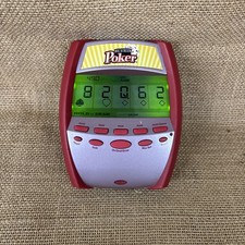 Big Screen Poker Handheld Electronic Game Radica Games 2005 Multiplayer WORKS