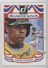 2014 Panini Donruss Diamond Kings Press Proof Silver /199 Yoenis Cespedes 8ju