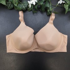 auden Bra Women's Nude 42DD Full Coverage Underwire Adjustable