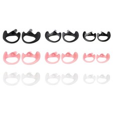 2 x Replacement Silicone Gel Earplug Earbuds for Ham Radio Air Acoustic Headset