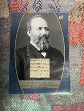 2024 Pieces of the Past James A. Garfield Authentic Relic Card #VSR-JAG