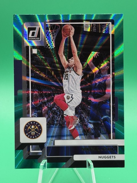 2022-23 Panini Donruss - Nikola Jokić #89 Holo Green Laser
