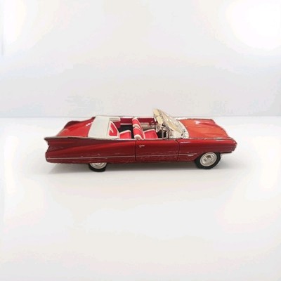 Danbury Mint 1959 Cadillac Series 62 Convertible Red 1/24 Scale w