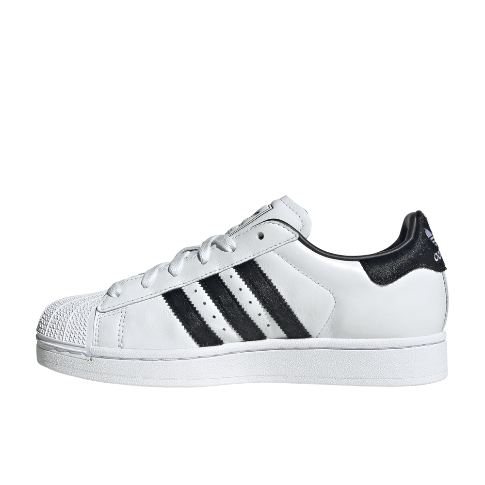 靴  Superstar adidas Superstar Ii Lace Up Womens White Sneakers Casual Shoes